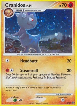 Cranidos DP07 DP07/56 - Diamond and Pearl Promos Holofoil