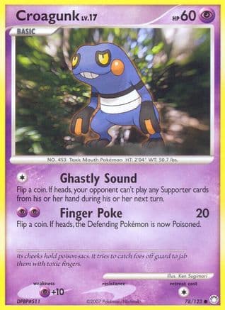 Croagunk 078/123 - Mysterious Treasures