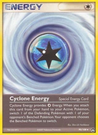Cyclone Energy 090/108 - Power Keepers Reverse Holofoil
