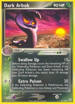 Dark Arbok 029/109 - Team Rocket Returns Reverse Holofoil