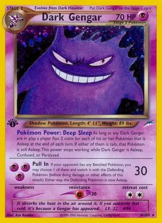 Dark Gengar Neo Destiny - Holo Rare