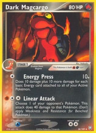 Dark Magcargo Team Rocket Returns - Uncommon