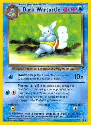 Dark Wartortle 039/110 - Legendary Collection Reverse Holofoil