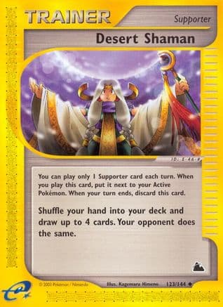 Desert Shaman - Reverse Holofoil Skyridge - Uncommon