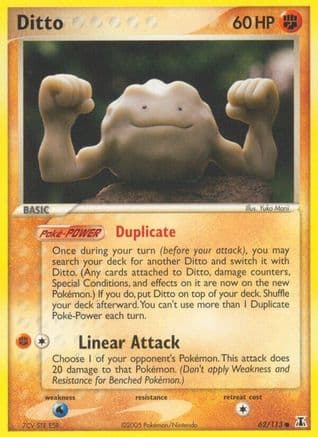 Ditto (Geodude) 062/113 - Delta Species Reverse Holofoil
