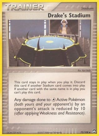 Drake's Stadium 72/108 - Power Keepers Reverse Holofoil