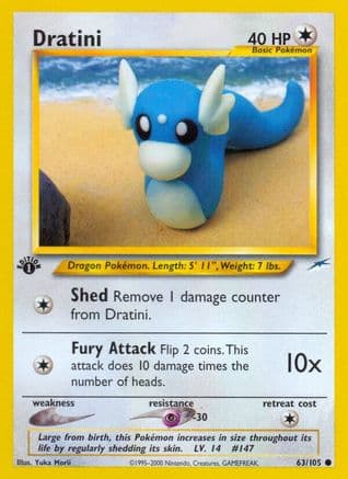 Dratini 063/105 - Neo Destiny 1st Edition