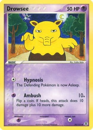 Drowsee FireRed & LeafGreen - Uncommon