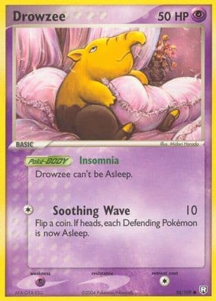 Drowzee 054/109 Team Rocket Returns - Common