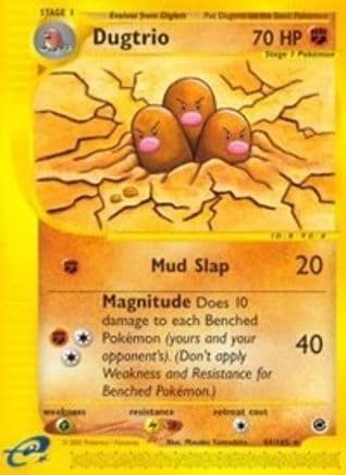 Dugtrio 44/165 - Expedition Reverse Holofoil