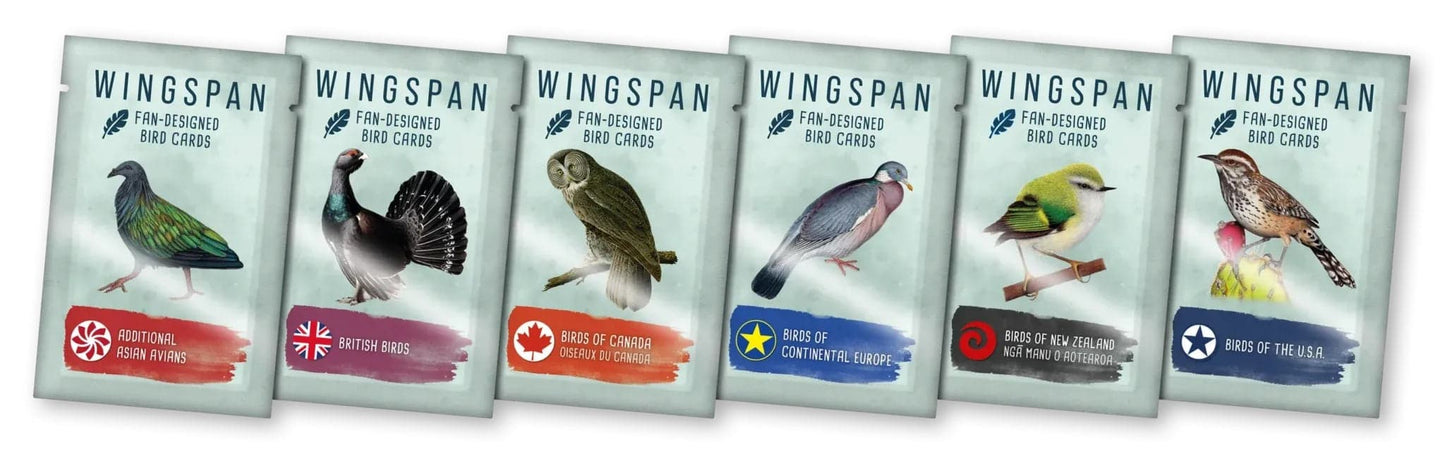 Wingspan | Fan-Designed Packs | Set of 6