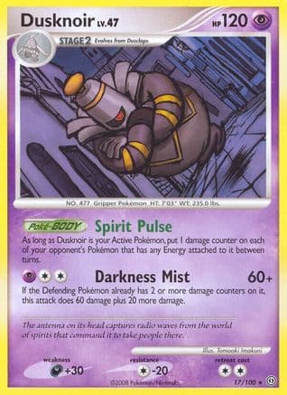 Dusknoir (17) Stormfront - Rare