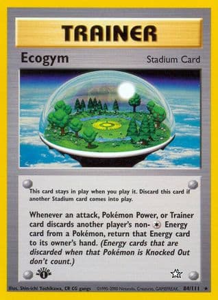 Ecogym 084/111 - Neo Genesis 1st Edition