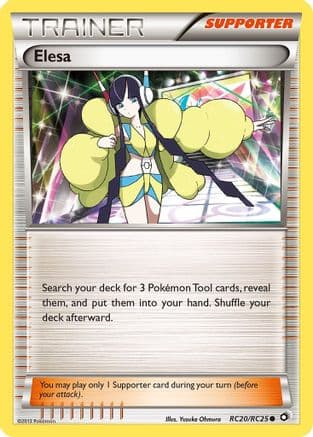 Elesa RC20/113 - Legendary Treasures Radiant Collection Holofoil