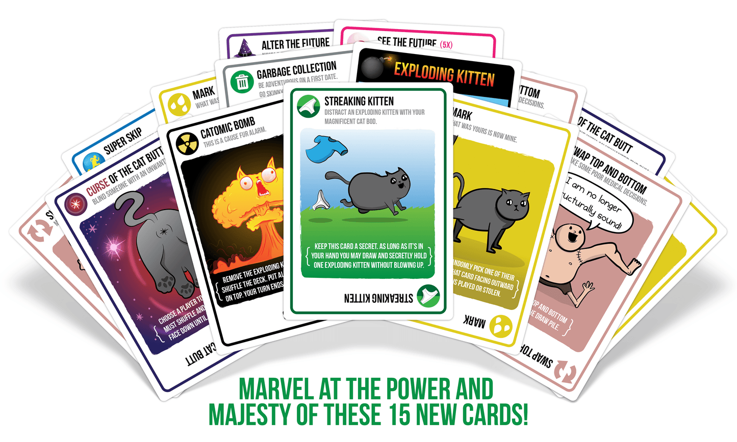 Exploding Kittens | Streaking Kittens Expansion