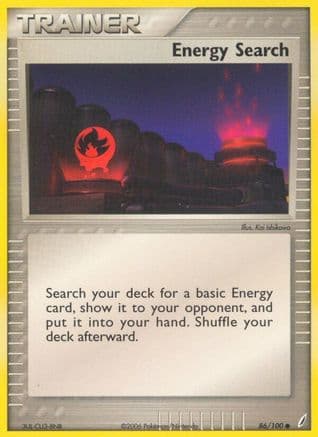 Energy Search 086/100 - Crystal Guardians Reverse Holofoil