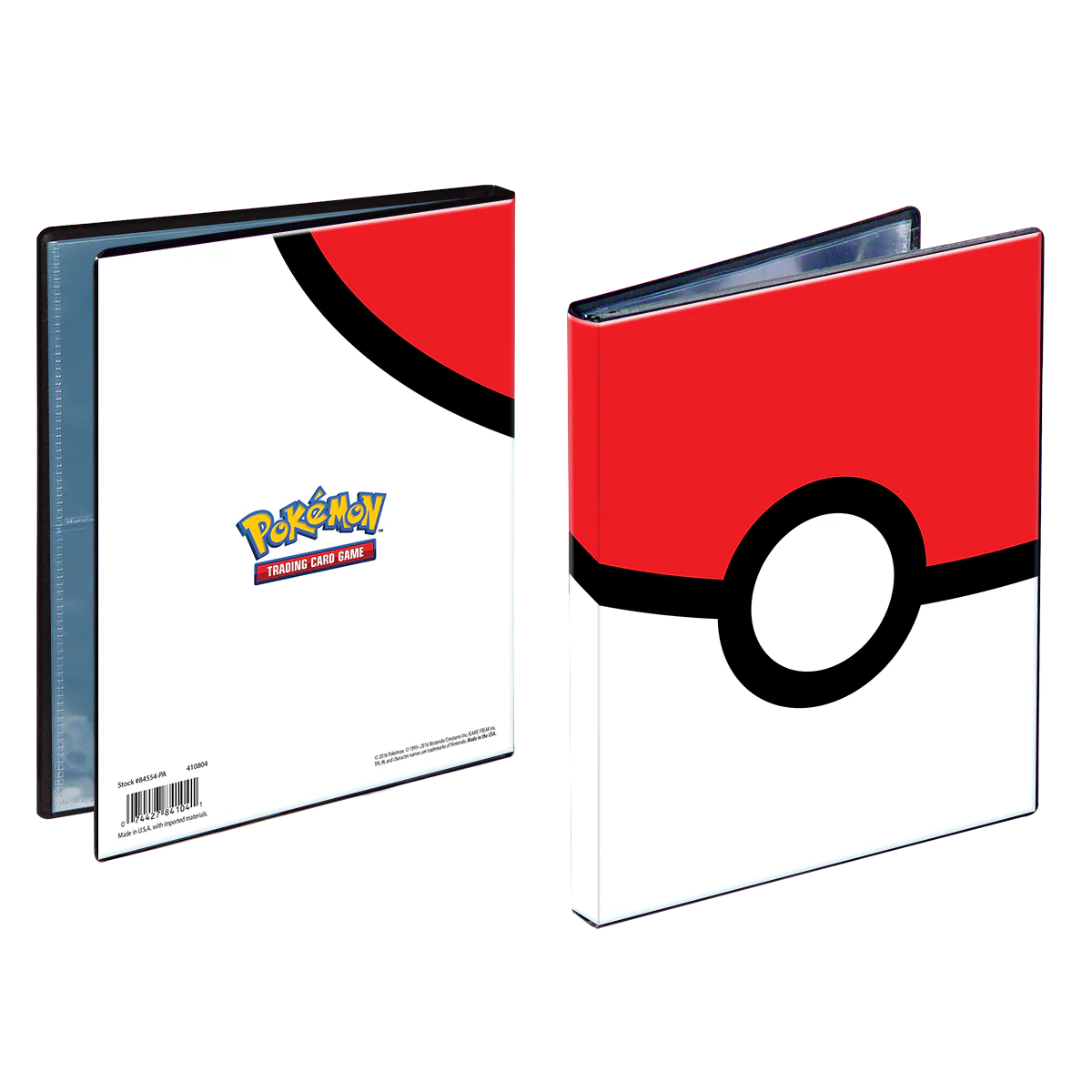 Ultra PRO | Pokemon | 4-Pocket Portfolio | Poké Ball
