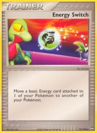 Energy Switch 075/108 - Power Keepers Reverse Holofoil