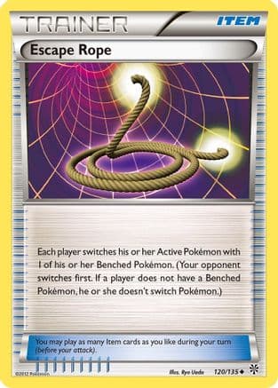 Escape Rope 120 - Reverse Holofoil Plasma Storm - Uncommon