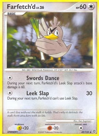 Farfetch'd 49/132 - Secret Wonders Reverse Holofoil
