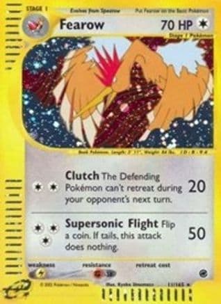 Fearow 11/165 - Expedition Reverse Holofoil