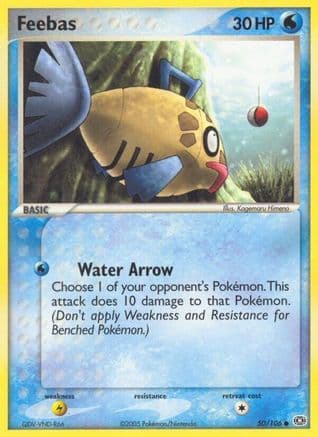 Feebas 050/106 - Emerald Reverse Holofoil