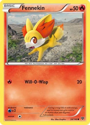 Fennekin 024/146 - XY Base Set