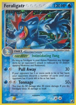 Feraligatr - Holofoil Unseen Forces - Holo Rare