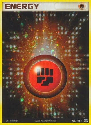 Fighting Energy 106/106 - Holofoil Emerald - Holo Rare