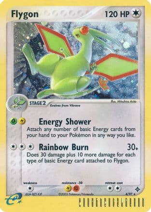Flygon 4/097 - Dragon Reverse Holofoil