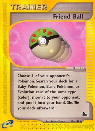 Friend Ball - Reverse Holofoil Skyridge - Uncommon