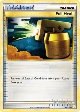 Full Heal 093/123 - HeartGold SoulSilver Reverse Holofoil