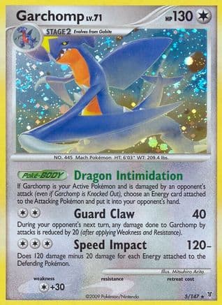 Garchomp - Reverse Holofoil Supreme Victors - Holo Rare