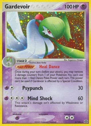 Gardevoir - Reverse Holofoil Emerald - Holo Rare