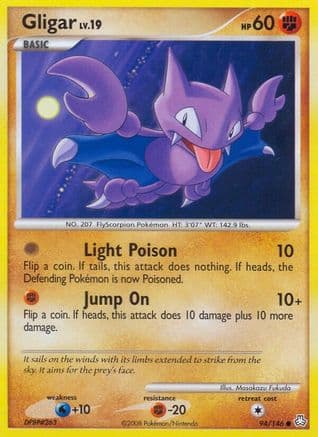 Gligar 94/146 - Legends Awakened Reverse Holofoil