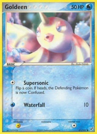 Goldeen 061/107 - Deoxys Reverse Holofoil