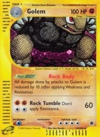 Golem 14/165 - Expedition Reverse Holofoil