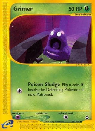 Grimer 079/147 - Aquapolis