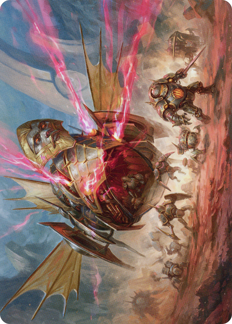 Liberator, Urza's Battlethopter // Liberator, Urza's Battlethopter (ABRO-044) - The Brothers' War Art Series (Borderless) Foil