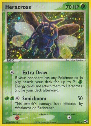 Heracross - Reverse Holofoil Hidden Legends - Holo Rare