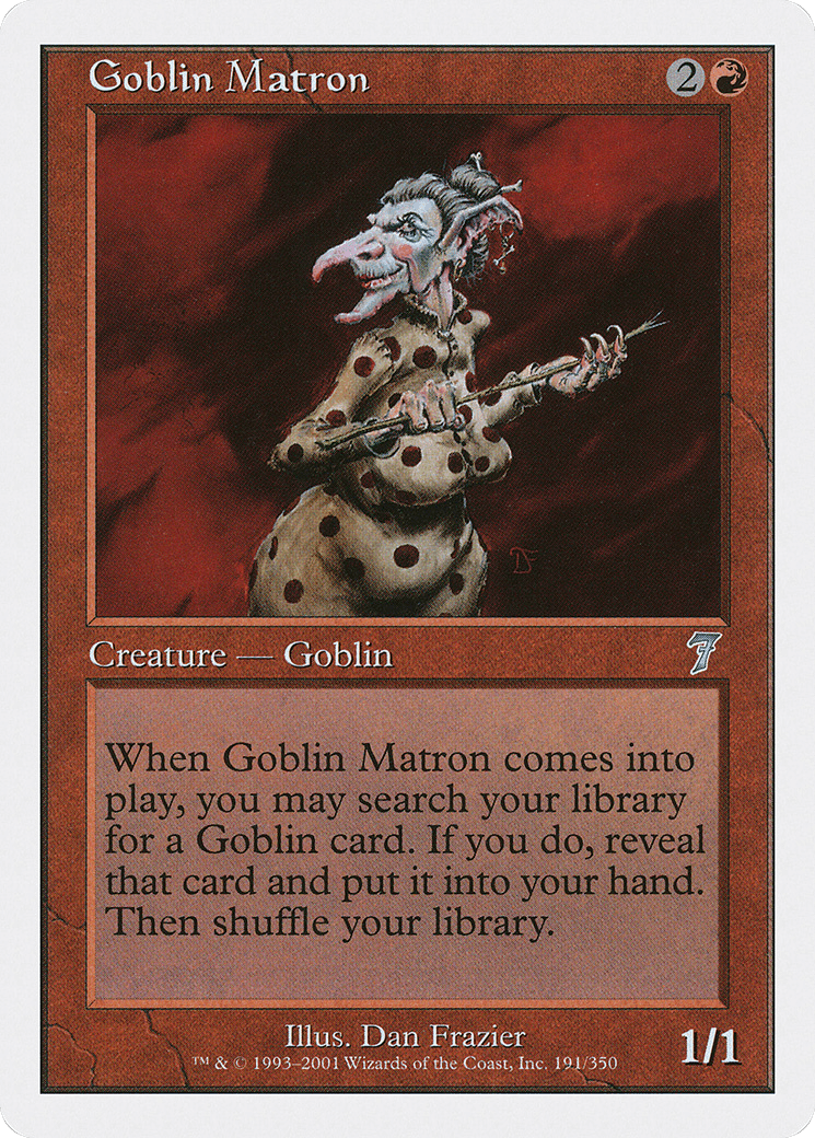 Goblin Matron (7ED-191) - Seventh Edition