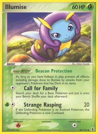 Illumise 045/113 - Delta Species Reverse Holofoil