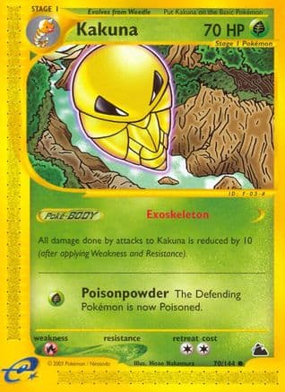 Kakuna - Reverse Holofoil Skyridge - Common