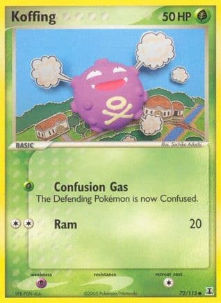 Koffing 072/113 - Delta Species Reverse Holofoil