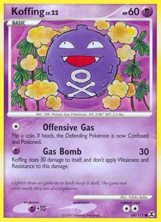 Koffing 068 Rising Rivals - Common