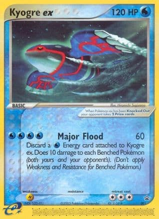 Kyogre ex (Nintendo Power Magazine) 001/40 - Nintendo Promos Holofoil