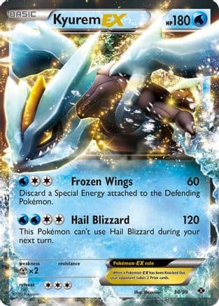 Kyurem EX 38/99 - Next Destinies Holofoil