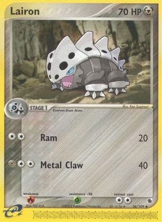 Lairon 36/109 - Ruby and Sapphire Reverse Holofoil