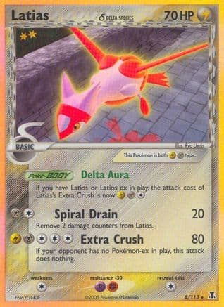 Latias (Delta Species) - Reverse Holofoil Delta Species - Holo Rare