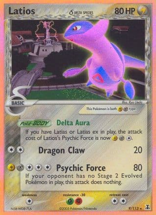 Latios (Delta Species) - Holofoil Delta Species - Holo Rare